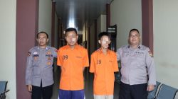 Oknum Satpam dan Pengedar Sabu Ditangkap Petugas Satnarkoba Polres Pringsewu
